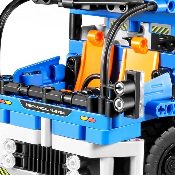 2 in 1 romote Control Technic Concrete MixerTruck Building STEM Learning Play - Picture 4 of 8